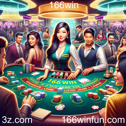 Experiência Imersiva em Jogos ao Vivo no 166win